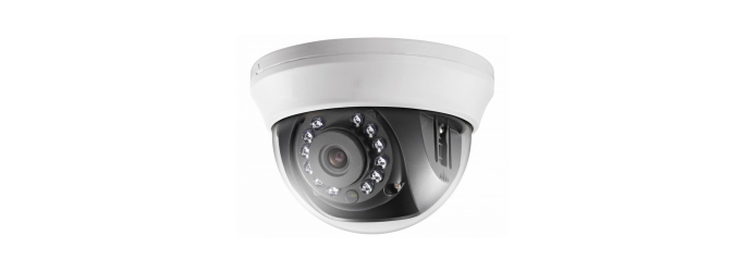 Внутренняя купольная HD-TVI камера iFLOW F-AC-2451 подходит для распознавания лиц и идентификации объектов