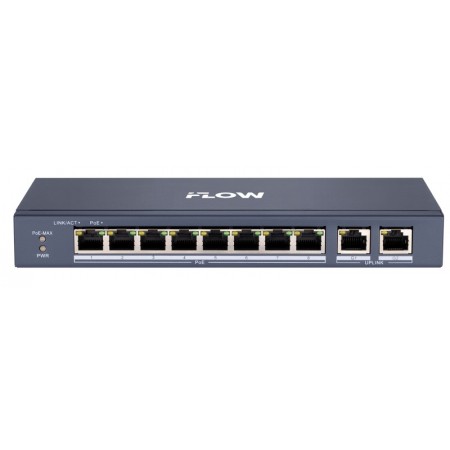 iFLOW F-SW-EM410HPOE-VM Смарт-управляемый коммутатор iFLOW F-SW-EM410HPOE-VM Смарт-управляемый коммутатор