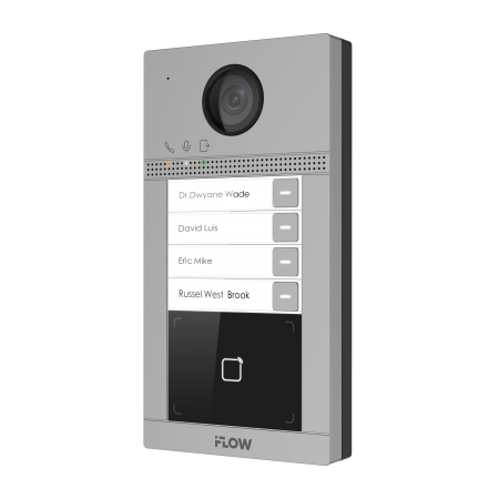 iFLOW F-VI-1407ISMCWE1 IP вызывная панель на четырех абонентов 305305721 iFLOW F-VI-1407ISMCWE1 IP вызывная панель на четырех абонентов 305305721